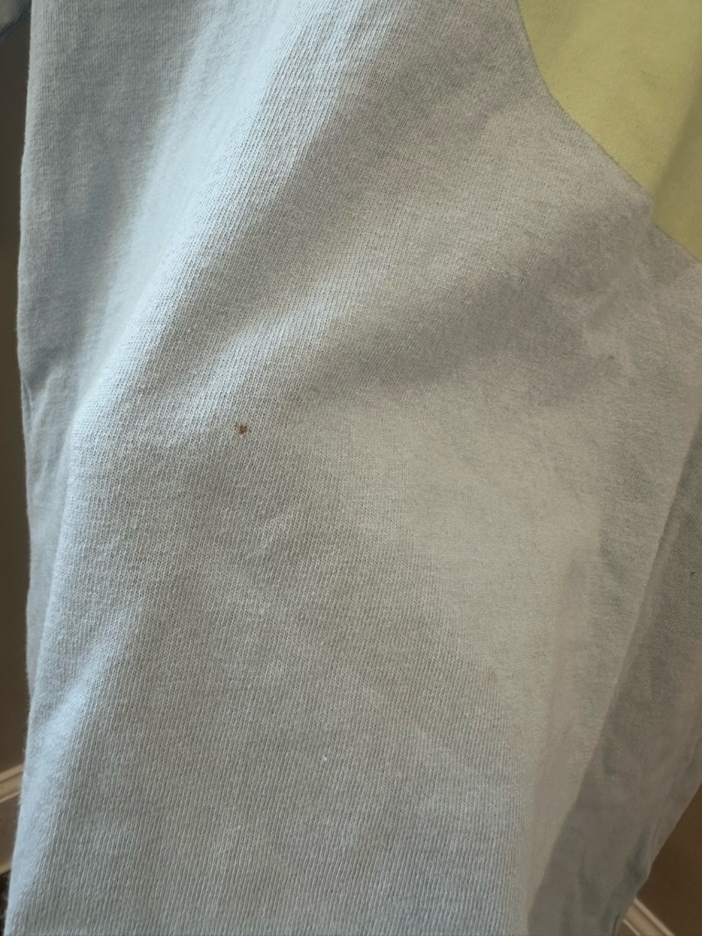 Carhartt Short Sleeve Logo Tee in Light Blue with White and Lime Graphic T-Shirt - Picture 8 of 16